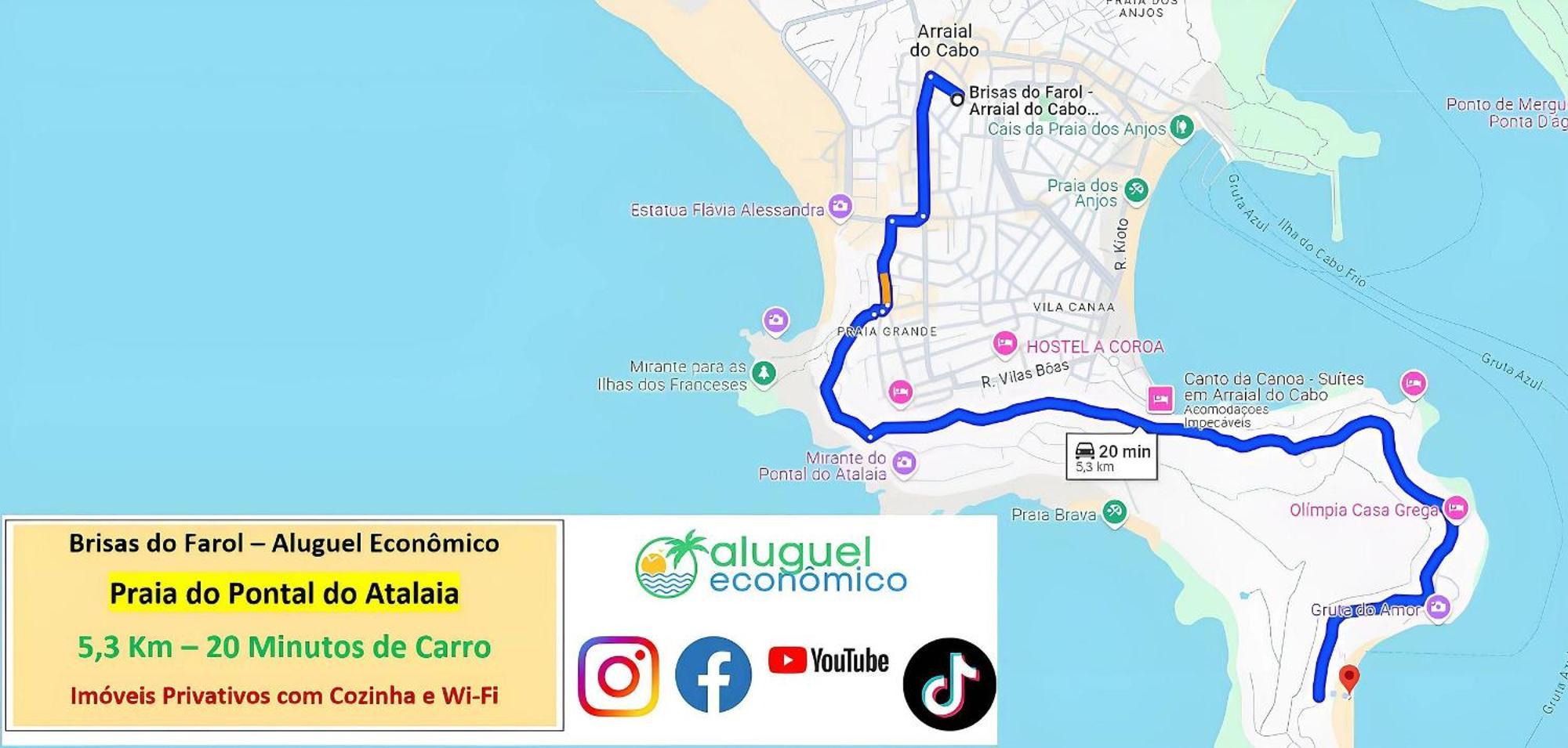 Arraial Do Cabo - Brisas Do Farol - Aluguel Economico Lejlighed Eksteriør billede